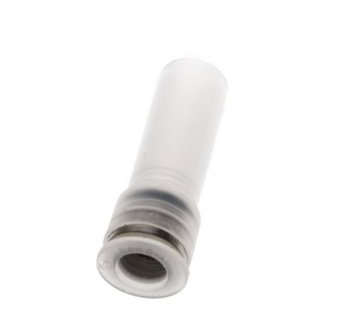 8mm x 12mm Polypropylene (PP) Push-in Fitting with Plug-in EPMD/PTFE