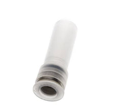 8mm x 12mm Polypropylene (PP) Push-in Fitting with Plug-in EPMD/PTFE