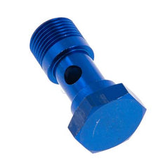 1-way Aluminum Banjo Bolt with G3/8'' Male Threads L37mm [2 Pieces]