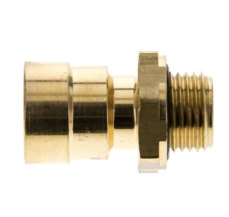 Raufoss ABC Newline Push-In Coupling - 10x1 mm - Male Threaded M16x1,5