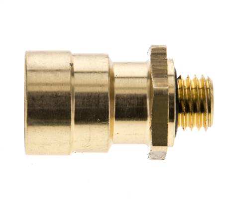 Raufoss ABC Newline Push-In Coupling - 12x1,5 mm - Male Threaded M12x1,5