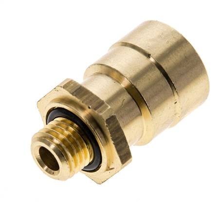 Raufoss ABC Newline Push-In Coupling - 12x1,5 mm - Male Threaded M12x1,5