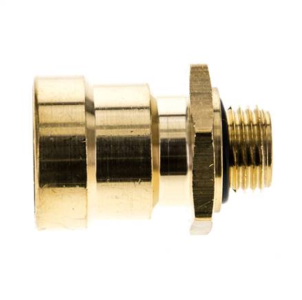 Raufoss ABC Newline Push-In Coupling - 15x1,5 mm - Male Threaded M16x1,5