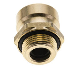 Raufoss ABC Newline Push-In Coupling - 15x1,5 mm - Male Threaded M22x1,5