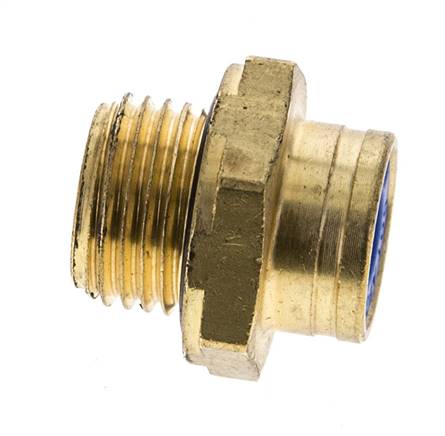 Raufoss ABC Newline Push-In Coupling - 1/4" - Male Threaded M16x1,5