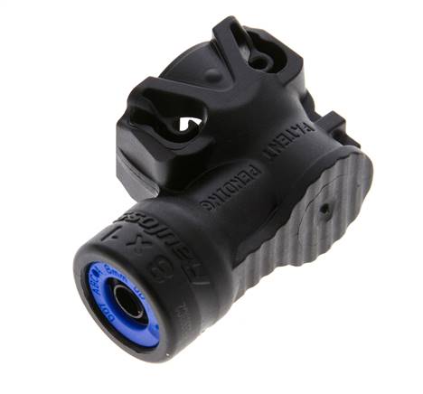 Raufoss ABC Integral Push-In 90° - 8x1 mm - Regular