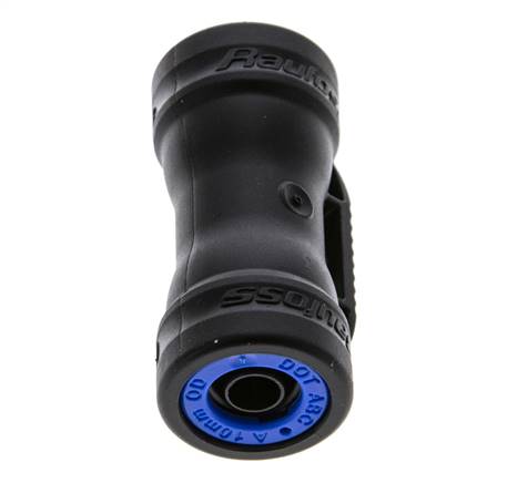Raufoss ABC Tube Connector - 10x1,25 mm