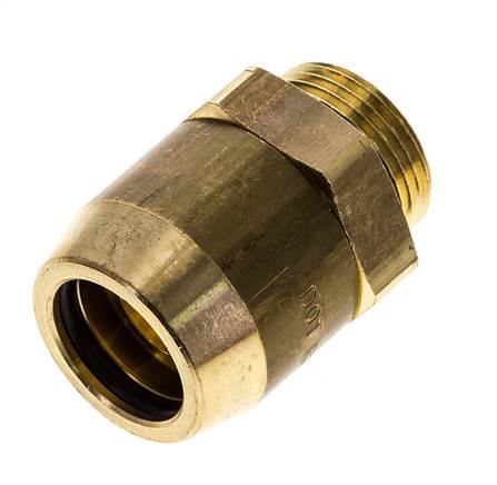 Raufoss ABC Newline Push-In Coupling - 18x2 mm - Male Threaded M22x1,5