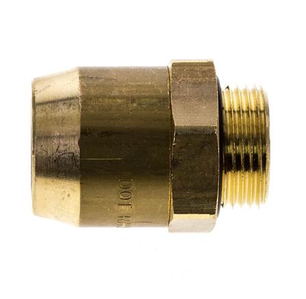 Raufoss ABC Newline Push-In Coupling - 18x2 mm - Male Threaded M22x1,5