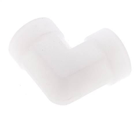 90deg Angled Fitting G1/4'' Female Polypropylene (pp) 10bar (140.5psi) FDA