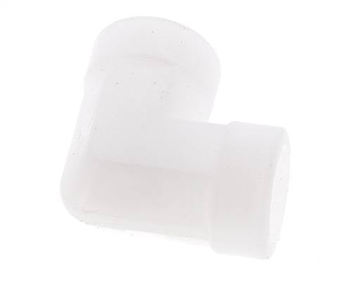 90deg Angled Fitting G1/4'' Female Polypropylene (pp) 10bar (140.5psi) FDA