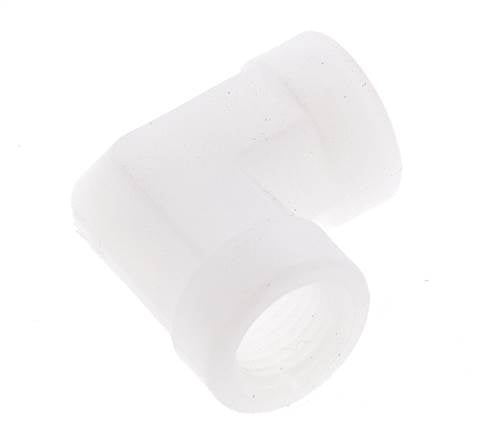 90deg Angled Fitting G1/4'' Female Polypropylene (pp) 10bar (140.5psi) FDA