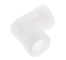 90deg Angled Fitting G1/4'' Female Polypropylene (pp) 10bar (140.5psi) FDA