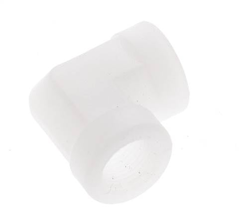 90deg Angled Fitting G1/8'' Female Polypropylene (pp) 10bar (140.5psi) FDA