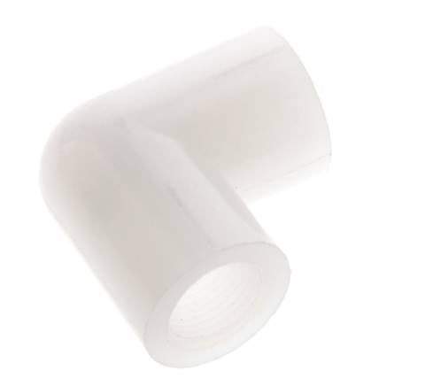 90deg Angled Fitting G3/8'' Female PVDF 10bar (140.5psi) FDA