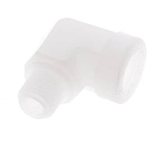 90deg Angled Fitting G1/8'' Male x Female Polypropylene (pp) 10bar (140.5psi) FDA