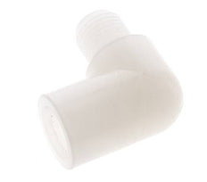 90deg Angled Fitting G1/4'' Male x Female PVDF 10bar (140.5psi) FDA