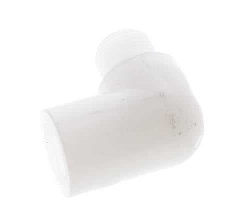 90deg Angled Fitting G3/8'' Male x Female PVDF 10bar (140.5psi) FDA