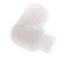 90deg Angled Fitting G3/8'' Male x Female PVDF 10bar (140.5psi) FDA