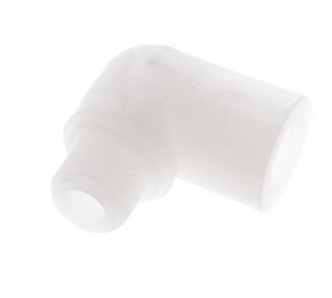 90deg Angled Fitting G3/8'' Male x Female PVDF 10bar (140.5psi) FDA