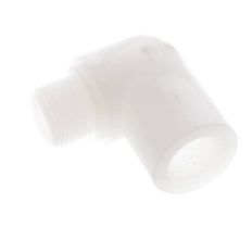 90deg Angled Fitting G3/8'' Male x Female PVDF 10bar (140.5psi) FDA
