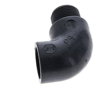 90deg Angled Fitting G3/4'' Male x Female Polypropylene (pp) 10bar (140.5psi) FDA