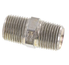 1/2'' NPT Zinc plated Steel Double Nipple 210 Bar - Hydraulic