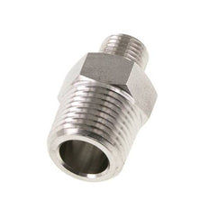 1/4'' NPT x 1/2'' NPT Stainless steel Double Nipple 210 Bar - Hydraulic