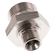 G 1'' x G 1/2'' Stainless steel Double Nipple 345 Bar - Hydraulic