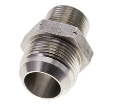 JIC Double Nipple UN 1-7/8''-12 (Dash Size 24) x 1 1/2'' NPT Stainless Steel 70bar (983.5psi)