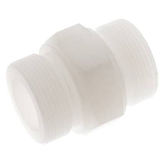 Double Nipple G1 1/2'' PVDF 10bar (140.5psi) FDA 55mm Hex
