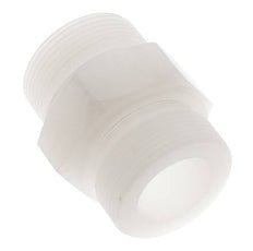 Double Nipple G1 1/2'' PVDF 10bar (140.5psi) FDA 55mm Hex