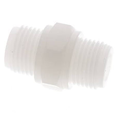 Double Nipple G1/2'' PVDF 10bar (140.5psi) FDA 27mm Hex