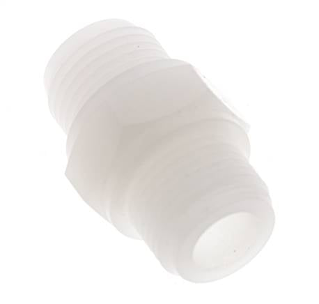 Double Nipple G1/2'' PVDF 10bar (140.5psi) FDA 27mm Hex