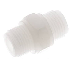 Double Nipple G1/2'' PVDF 10bar (140.5psi) FDA 27mm Hex