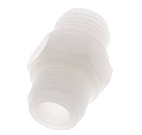 Double Nipple G1/2'' PVDF 10bar (140.5psi) FDA 27mm Hex