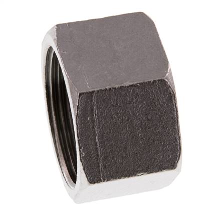 Rp 1 1/4'' Stainless steel End cap 16 Bar