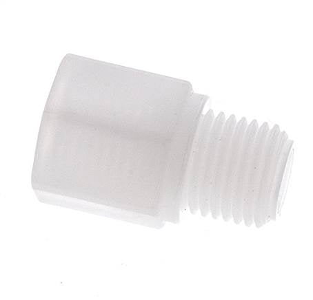 Threaded Extension G1/4'' Male x Female Polypropylene (pp) 10bar (140.5psi) FDA 17mm Hex