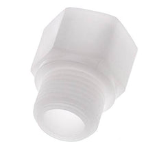 Threaded Extension G1/2'' Male x Female Polypropylene (pp) 10bar (140.5psi) FDA 27mm Hex