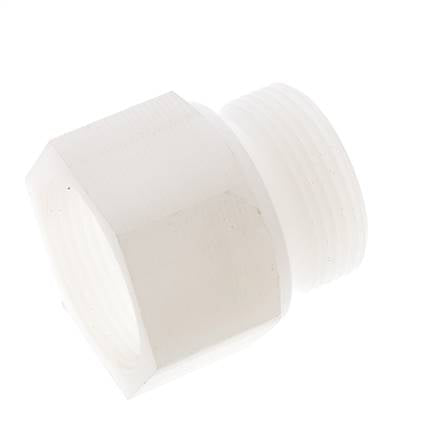 Threaded Extension G1 1/4'' Male x Female PVDF 10bar (140.5psi) FDA 50mm Hex