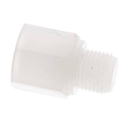 Threaded Extension G1/8'' Male x Female PVDF 10bar (140.5psi) FDA 14mm Hex