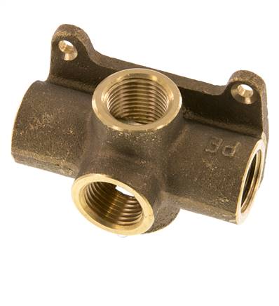 G 1/2'' Brass Wall Mounted 5-way Distributor 16 Bar
