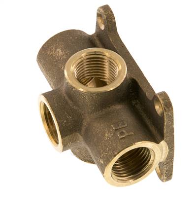 G 1/2'' Brass Wall Mounted 5-way Distributor 16 Bar