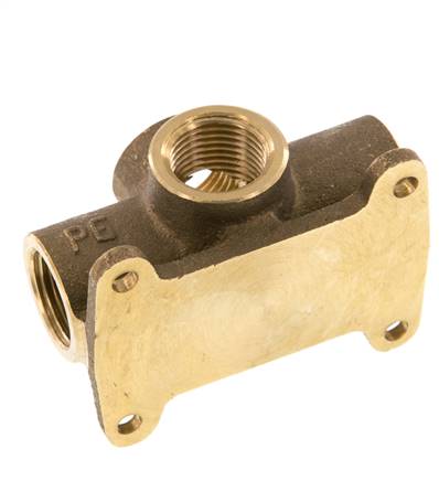 G 1/2'' Brass Wall Mounted 5-way Distributor 16 Bar