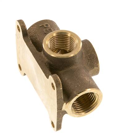 G 1/2'' Brass Wall Mounted 5-way Distributor 16 Bar