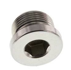 Plug M24 X 1.5 Steel NBR with Internal Hex 400bar (5620.0psi)