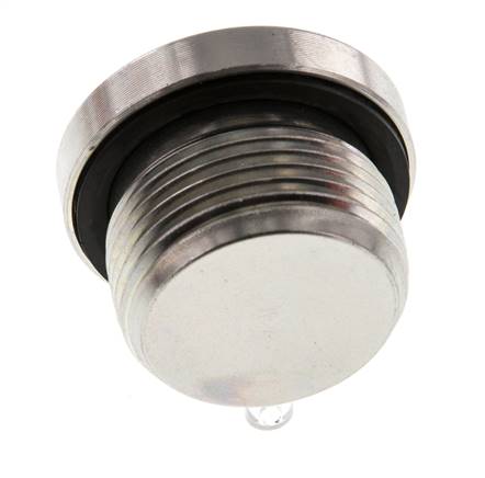 Plug M24 X 1.5 Steel NBR with Internal Hex 400bar (5620.0psi)