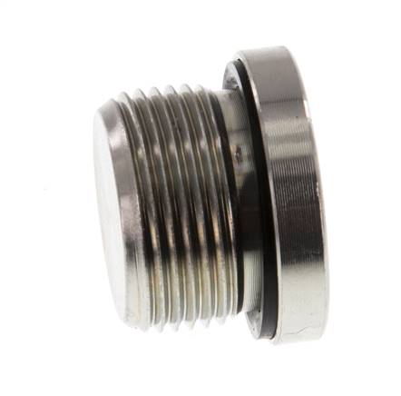 Plug M24 X 1.5 Steel NBR with Internal Hex 400bar (5620.0psi)