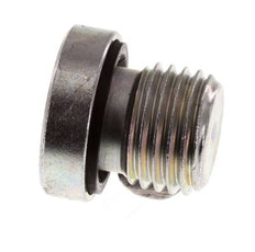 Plug M14 X 1.5 Steel NBR with Internal Hex 400bar (5620.0psi) [2 Pieces]