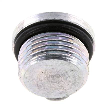 Plug UNF 3/4INCH-16 Steel NBR with Internal Hex 630bar (8851.5psi) [2 Pieces]